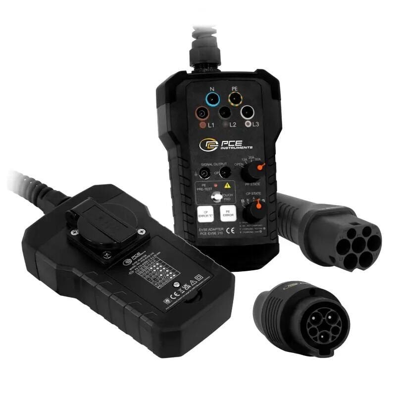 PCE-EVSE 310 EVSE Adaptörü | Şarj İstasyonları İçin Tip 2 Test Adaptörü