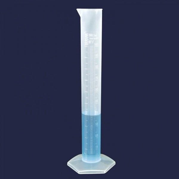 Mezür - Uzun From - P.P - B Kalite - Kabartma Skala - 25 Ml