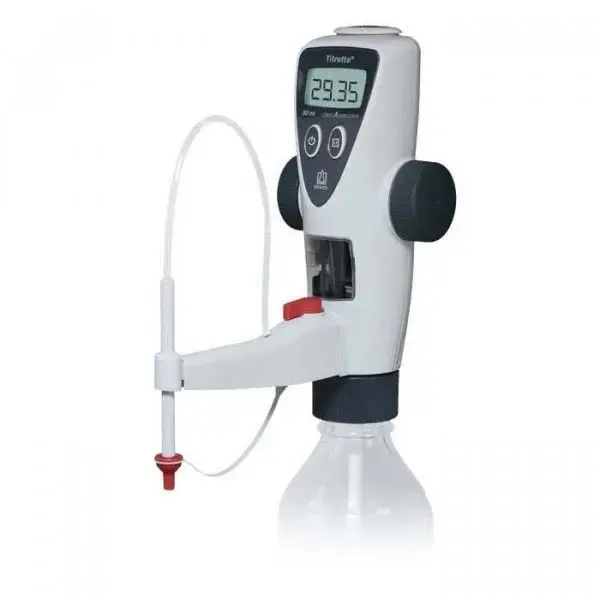 Dijital Büret Titrette, 25 Ml (geri Döngü Vanalı Ve 0,001 Ml Hassasiyette)