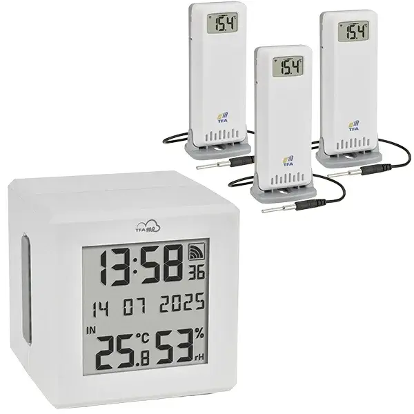 Akıllı Wifi 3 Sensörlü Sıcaklık İzleme Seti