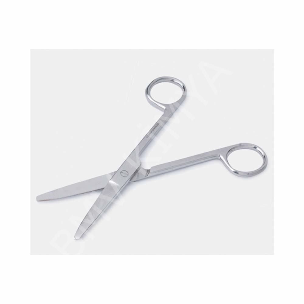 048.23.130 Makas - Laboratuar İçin - Küt/Küt - 130 Mm 1 Adet / Paket