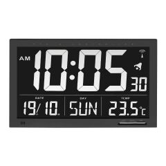 Sıcaklık 60.4505 ile dijital XL radyo kontrollü saat