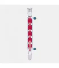 Soğutucu - Bullu - 250 Mm - Dişi Şilif : Ns 14/23 - Erkek Şilif : Ns 14/23 - P.p Yan Kol