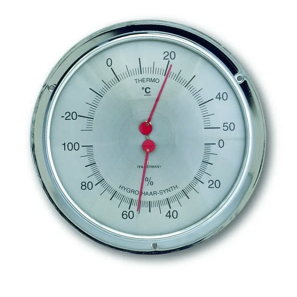 Termo-higrometre Geniş Kromajlı Hassas