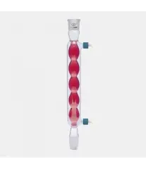 Soğutucu - Bullu - 400 Mm - Dişi Şilif : Ns 24/29 - Erkek Şilif : Ns 24/29 - P.p Yan Kol