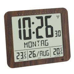 Dış ve iç sıcaklık 60.4518 ile radyo kontrollü saat