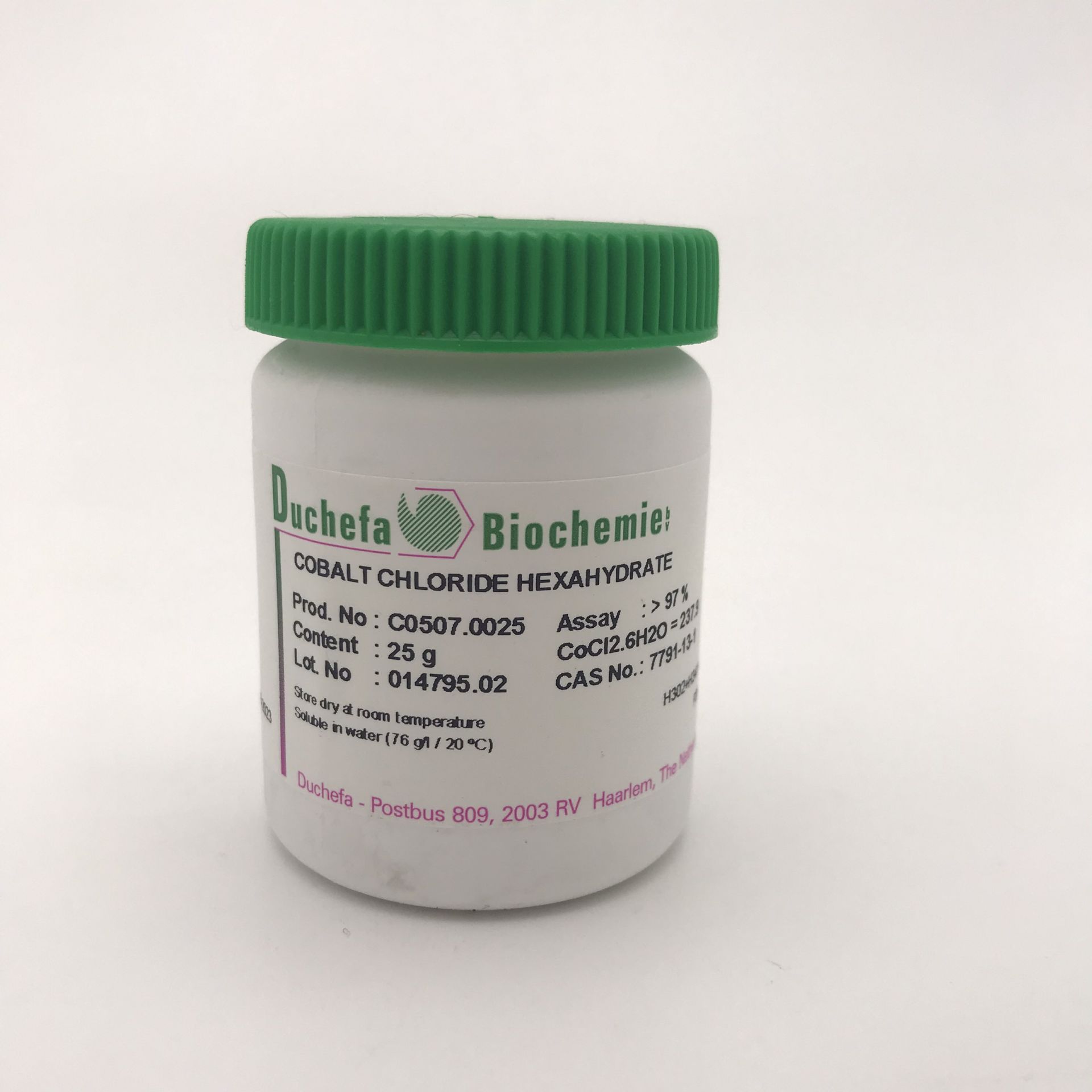Cobalt Chloride Hexahydrate 25 Gr