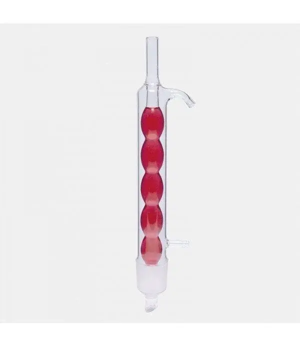 Soğutucu - Allihn - Soxhlet İçin - 70 Ml - Erkek Şilif : Ns 34/35 - Cam Yan Kol