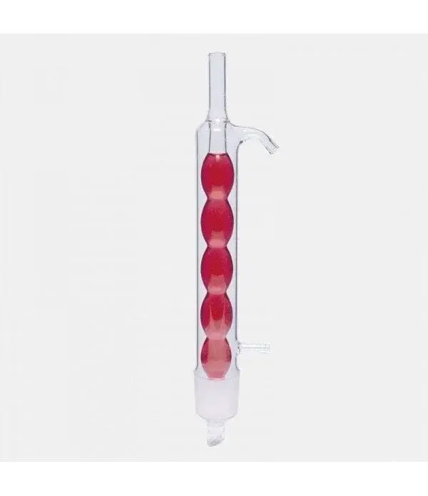 Soğutucu - Allihn - Soxhlet İçin - 500 Ml - Erkek Şilif : Ns 45/40 - Cam Yan Kol