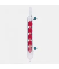 Soğutucu - Allihn - Soxhlet İçin 70 Ml - Erkek Şilif : Ns 34/35 - P.p Yan Kol