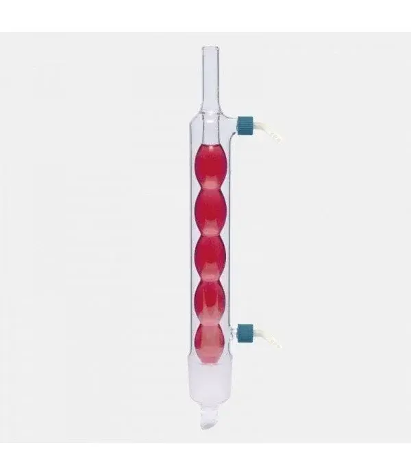 Soğutucu - Allihn - Soxhlet İçin 100/250 Ml - Erkek Şilif : Ns 45/40 - P.p Yan Kol