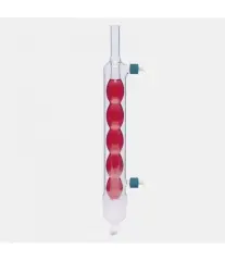 Soğutucu - Allihn - Soxhlet İçin 100/250 Ml - Erkek Şilif : Ns 45/40 - P.p Yan Kol