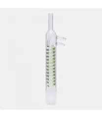 Soğutucu- Dimroth - Soxhlet İçin - 30 Ml - Erkek Şilif : Ns 29/32 - Cam Yan Kol