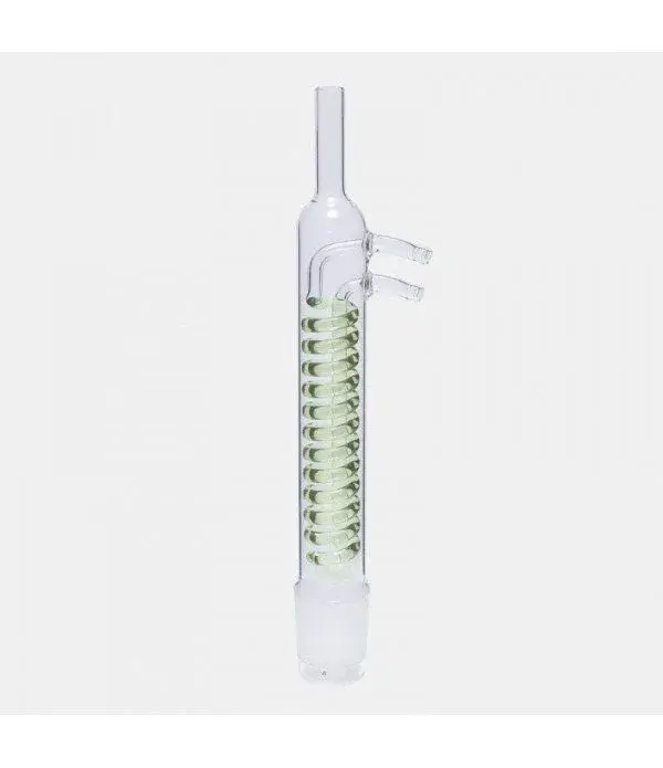 Soğutucu- Dimroth - Soxhlet İçin - 70 Ml - Erkek Şilif : Ns 34/35 - Cam Yan Kol