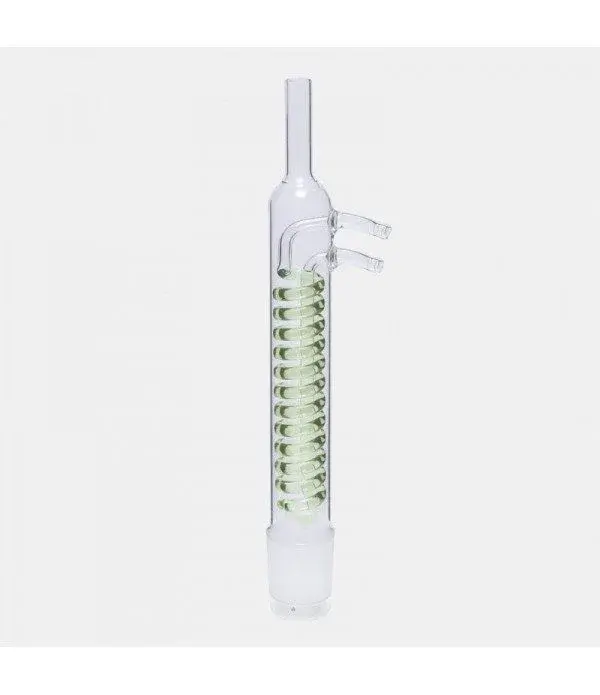 Soğutucu- Dimroth - Soxhlet İçin - 500 Ml - Erkek Şilif : Ns 45/40 - Cam Yan Kol