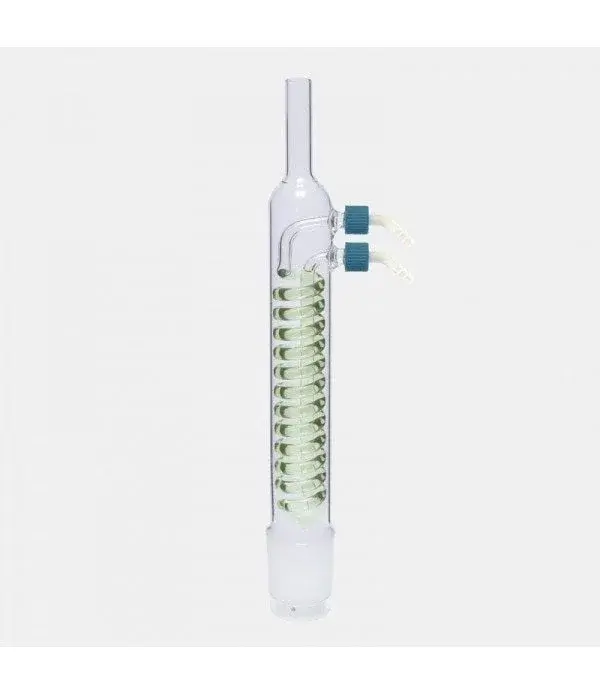 Soğutucu- Dimroth - Soxhlet İçin - 70 Ml - Erkek Şilif : Ns 34/35 - P.p Yan Kol