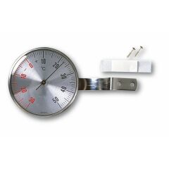 Paslanmaz çelik analog pencere termometresi