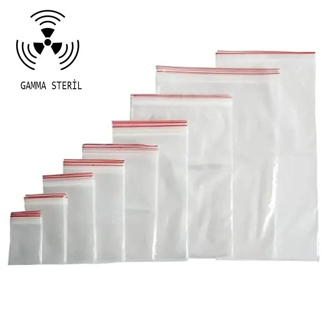 Kilitli Numune Poşeti 26x36 Cm Gama Steril
