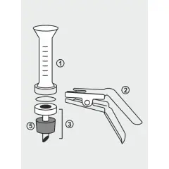 Alüminyum Kıskaç 25 Mm