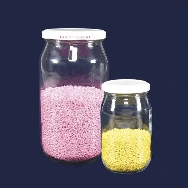 Kavanoz - Geniş Boyun - Nötr Cam - Şeffaf - 40 Ml