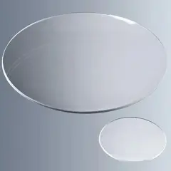 Saat Camı, Soda Lime, Kenarları Traşlı, 120 Mm