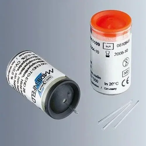 Kapiler Pipet, Cam, Sodyum-heparinli 20  µl (ce)