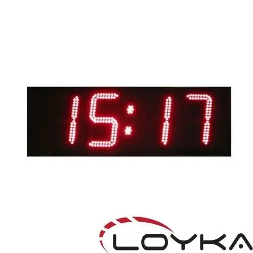 Loyka Stn-304 Saat, Nem, Derece-30 Cm Yazı Yüksekliği