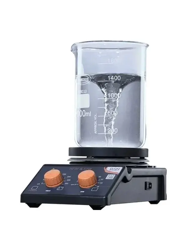 Manyetik Karıştırıcı - Analog - 150 Mm - 350 C - 1600 Rpm - Seramik Tabla