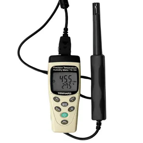 Tenmars Tm-184 Kablolu Problu Sıcaklık Ve Nem Kayıt Cihazı Datalogger