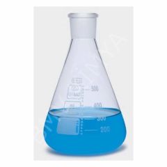 028.01.500 Erlen - Cam - Şilifli - 500 Ml - Ns19/26 (1 Adet/Paket)