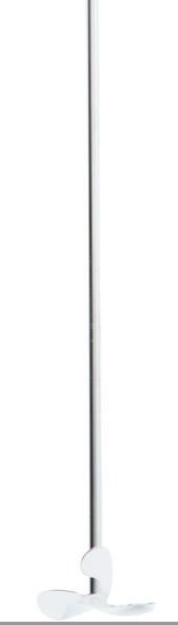 Turbine Karıştırıcı Uç 45x0,7 cm Mekanik Karıştırıcı Aksesuarı