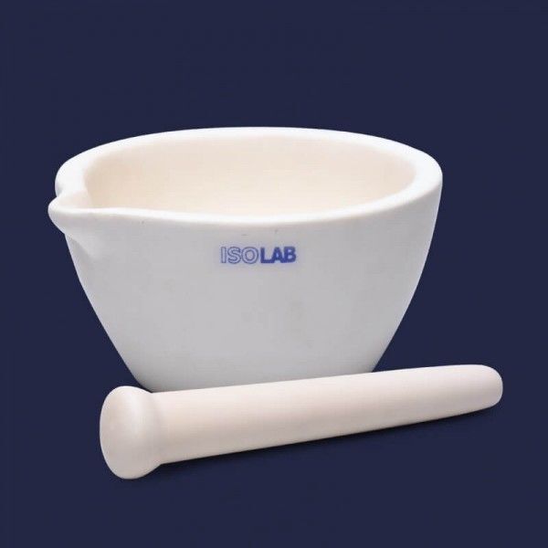Havan - Alumina - Tokmağı İle - 125 Mm Dış Çap