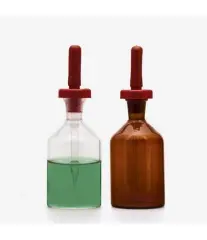 Şişe - Damlatma - Cam & Şilifli - Şeffaf - 50 Ml