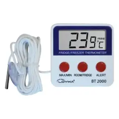Loyka Bt-2000 Mıknatıslı Ve Alarmlı Buzdolabı Termometresi