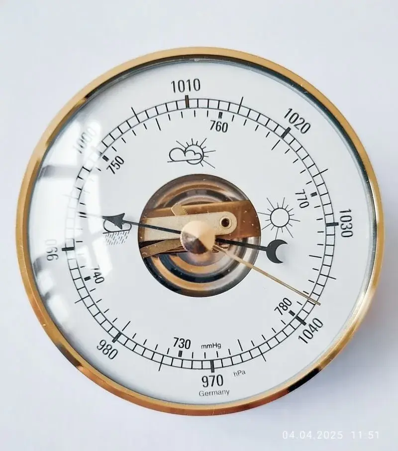 95 Mm Montaj İçin Barometre