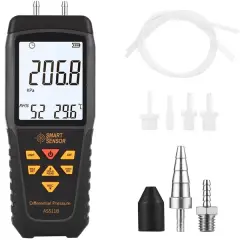 Smart Sensor As511b Dijital Fark Basınç Manometresi | 29.99 Psı