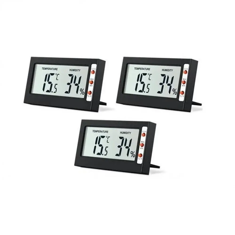 3 Adet Lyk Sth Mini Sıcaklık Ve Nem Ölçer