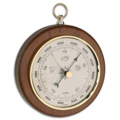 Meşe ağacı analog barometre