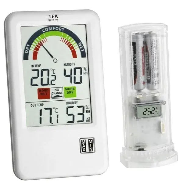 Tfa 30.3045.ıt 'belair' Kablosuz Nem Ve Isı Ölçer