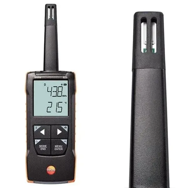 Testo 625 Taşınabilir Sıcaklık Ve Nem Ölçer
