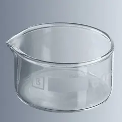 Kristalizasyon Kabı, Cam, Ağızlı, 900 Ml