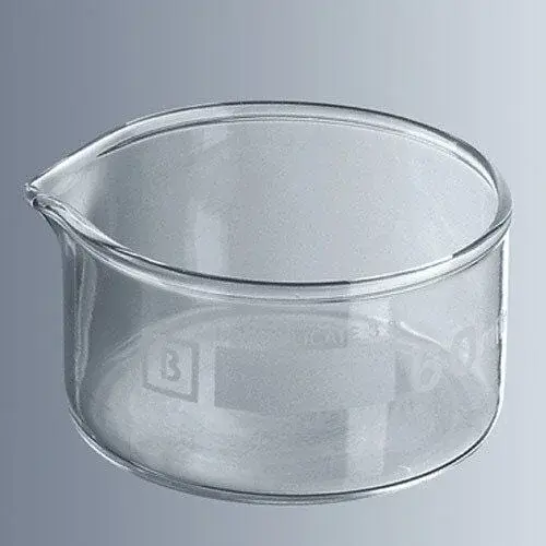 Kristalizasyon Kabı, Cam, Ağızlı, 2000 Ml