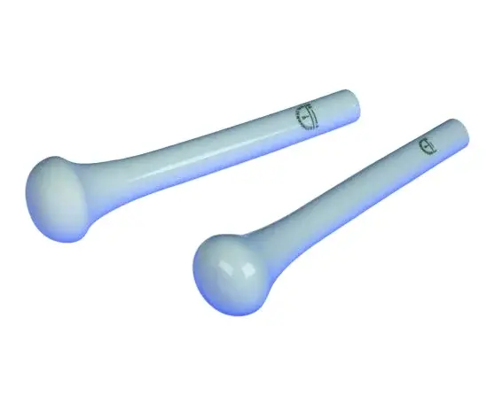 Porselen Havan Eli, Sırlı,, Uzunluk: 125 Mm, Kafasi: 28 Mm 1 Adet