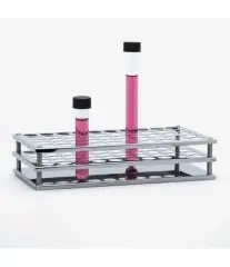 Tüp Standı - Paslanmaz Celik - 50 Delik - 16 Mm Tüpler İçin