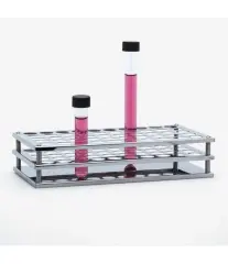 Tüp Standı - Paslanmaz Celik - 40 Delik - 18 Mm Tüpler İçin