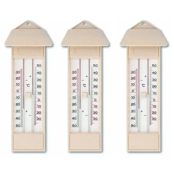 3 Adet Tfa 10.3015.03 Plastik Max-min Alkollü Termometre