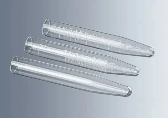 Santrifüj Tüpü, Cam, Borosilicate, Dibi Konik, Taksimatsız, Dudaksız, 15 Ml