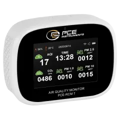Pce-rcm 7 Profesyonel Çok Parametreli İç Ortam Analizörü | Pm1, Pm2.5, Pm10, Co₂, Hcho, Tvoc Ölçüm
