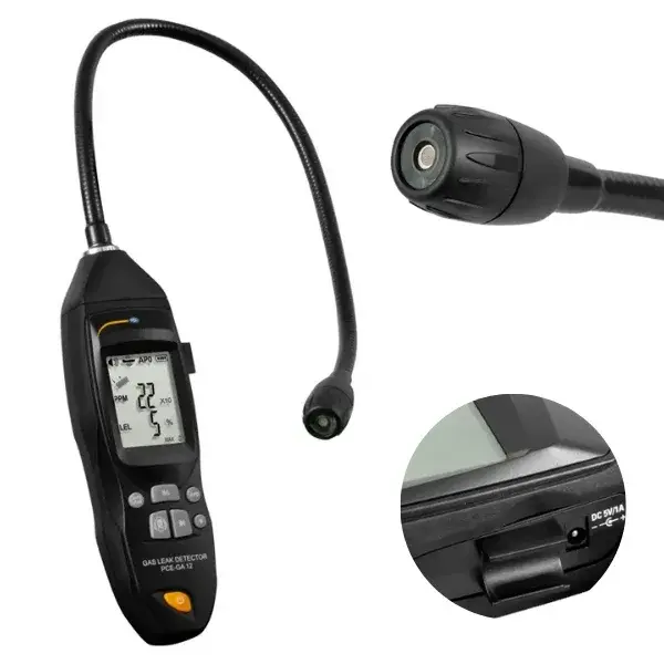 Pce-ga 12 Yanıcı Gaz Kaçak Tespit Cihazı | Ppm Ve Lel Ölçümü