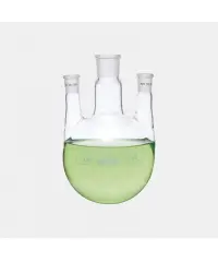 Balon - Dibi Yuvarlak - 3 Boyunlu - Paralel Yan Boyun - Merkez Boyun : Ns 29/32 - Yan Boyun(lar) : Ns 29/32 - 500 Ml